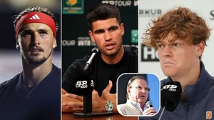 Jimmy Connors' son claims Carlos Alcaraz no better than Alexander Zverev in exploiting Jannik Sinner's absence