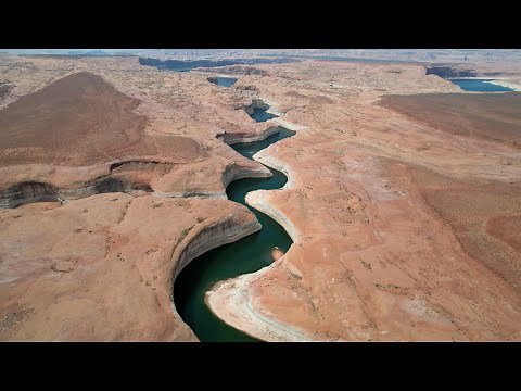Lake Powell Drone 4k (Bullfrog and Antelope Point)
