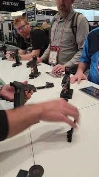 Shotshow 2026 : Alien pistol demo