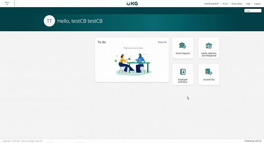Employee Training Video for UKG