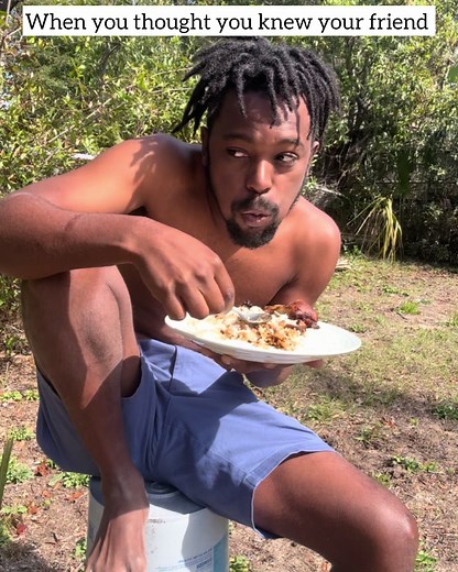 And the food look good to eno😂😂😭😭 #crashbwoy #jamaica🇯🇲 #kids #food #crashnation #jamaicancomedy #jamaicafriendships