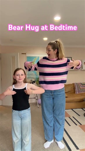 Can you give yourself a bear hug before you go to bed? #bedtime #kids #kidsmusic #musicwithmichal