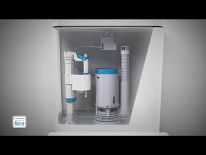 Maintenance of Dual flush cable mechanism PLUS bottom inlet valve, push button & fixation kit | Roca
