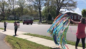 ‪Morganton- I’m over at J Iverson Riddle Developmental Center where workers are holding up signs showing their support for the 1000-employees here. Many of them are healthcare workers who are wearing mask made a J Iverson. The story today on eyewitness news. ‬ | Dave Faherty