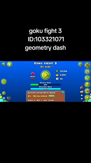 Goku Fight 3 - Geometry Dash Dragon Boss ID