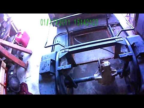 Ezgo Electric golf cart to gas. How to put a gas engine on golf cart.