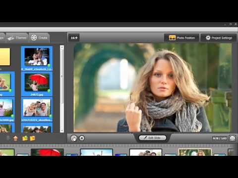 Face Focus Effect for Photo Slideshow