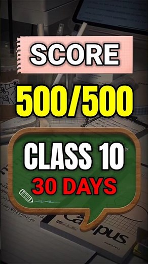 How to score 500/500 in class 10 | #shorts #short