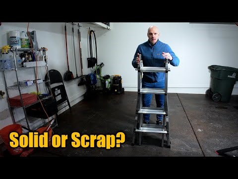 Franklin 17 Ft Multitask Ladder – Harbor Freight Ladder