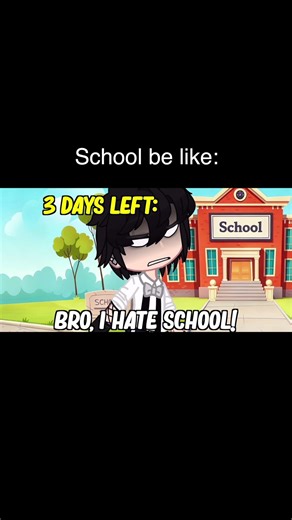 School Be Like | Gacha Life #Shorts