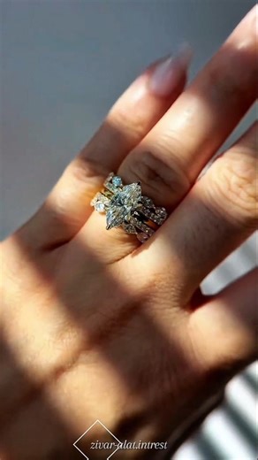 Luxury Diamond Rings 💍✨ | Aesthetic Jewelry Close-Up & Sparkle Goals #Shorts #jewellery #viral