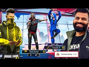 TECHNICAL GURUJI & SATVIK PRANKED WITH "NOOB TEAMMATES"