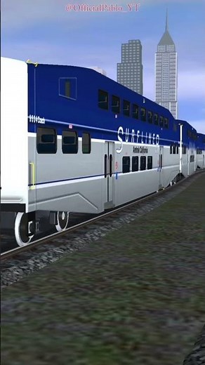 Trainz Simulator 2 - Amtrak Pacific Surfliner Entering Los Angeles With A Dash 8 Leading! (Part 2)