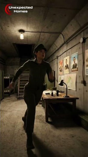 Taking shelter in an underground hideout deep in the forest, pursued by a group of unknown people.