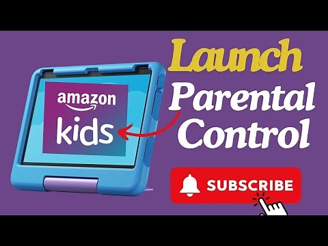 How to turn Amazon fire tablet into child's tablet | enable parental control on fire HD 10 tablet