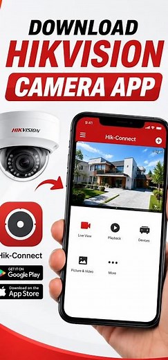 How to download Hikvision camera app on mobile #shorts #viral #smartphone