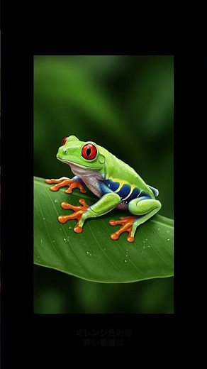 「アカメアマガエルの驚きの生態5選！赤い目の秘密と忍者のような動きとは？」