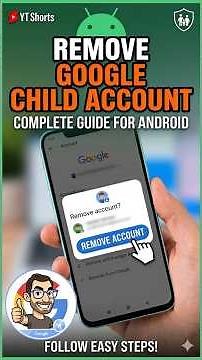 How to EASILY Remove a Child's Google Account (Family Link Tutorial) 🔓 #shorts #familylink