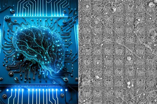 Silicon Computer Chip Merged with Human Brain Cells Receives National Defense Funding