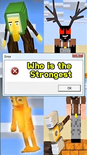 Destroying the Building – Who Will Win? #minecraft #roblox