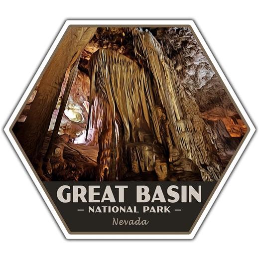 Great Basin National Park Sticker | Great Basin Sticker | Vinyl Sticker | 2.25" X 2" to 3.4" X 3.0" | Made in USA | Free Shipping - Etsy
