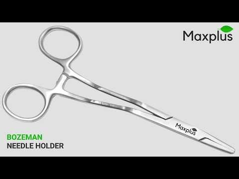 BOZEMAN NEEDLE HOLDER BY MAX PLUS #surgicalinstruments