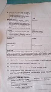4.1 Explain whether the lesson objectives correspond with the l... | Filo