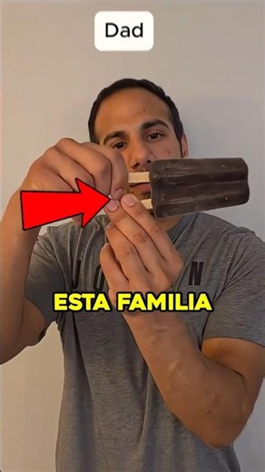 This family has a very clever trick for sharing ice cream! 🤫🤣 #shorts