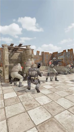 The enemy's perspective confused by the decoy is too funny lol #codm #codmobile #codmobile