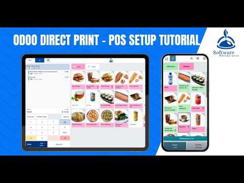 Odoo POS Configuration: Odoo Direct Print Module Setup