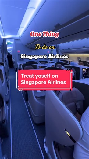 They even signed a card for our anniversary, felt really special 🥹 #singaporeairlines Watch my experience on a long haul flight to see how you can elevate your next flight @NickyB | Travel & Food Creator #businessclass