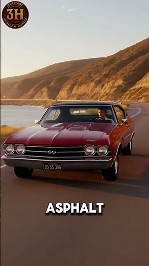 1969 Chevelle SS 396: The Ultimate American Muscle Car! 🦅🔥 #classiccars #automobile #musclecar