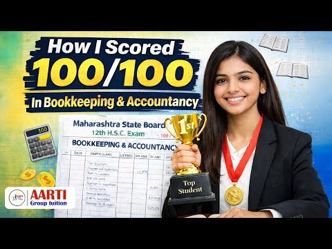 How to Score 100/100 in Bookkeeping & Accountancy | 12th Maharashtra Board 🔥
