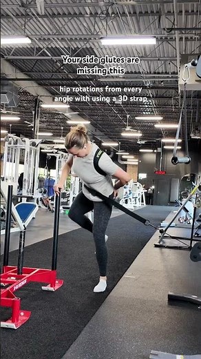 Hip Rotation Exercise for a Lifted, Sculpted Butt | 3D Strap Glute Workout