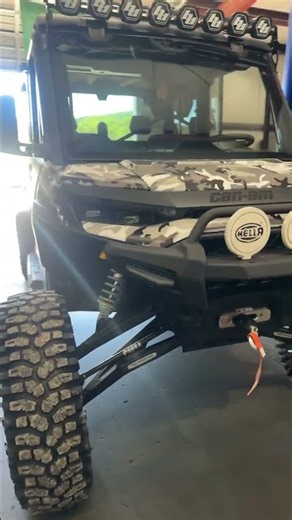 2026 can am defender .35” roxxzillas .15x8 metal fx wheels.thumper fab long travel. ohlins shocks