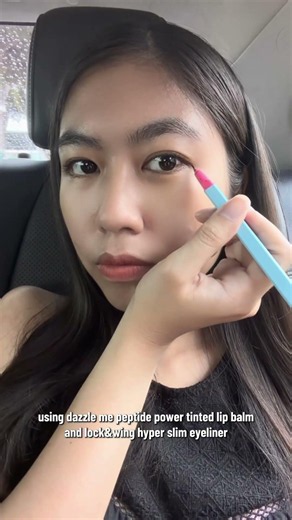 Everyday Filipina Makeup Routine 💄 Tinted Lip Balm + Eyeliner Review for a Natural Beauty Tutorial