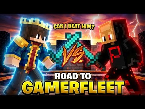 Preparing for a PvP Against @GamerFleet 👀 Minecraft Journey (Part-0)