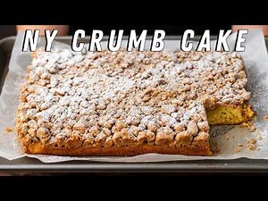 How I Make The Ultimate New York Crumb Cake