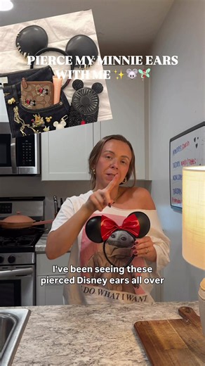 diy pierced Mickey ears ✨✨✨✨ I love how they turned out!!🥹🥹these are making me so excited🐭🧚🏼‍♀️🧚🏼‍♀️💕🏰 #diy #disneyears #mickeyears @Disney @Disney Parks