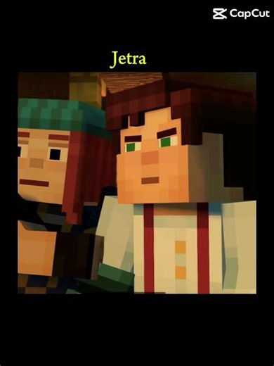 This Might Be The Most Jetra Edit I've Ever Done! #edit #shorts #jetra #minecraftstorymode #fyp