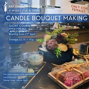 Make your own Candles at #paffinishingschoollahore #candlemaking #candle #lahore #pakistan