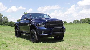 With a unique, laser-cut mesh pattern surrounded by stylish, stainless steel rivets, this grill gives your truck a more menacing look that’s sure to draw attention. Mesh grille is available with or without an LED light bar. | Rough Country