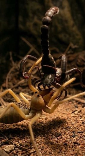 This Fight Gets INSANE 😱 Camel Spider vs Vinegaroon! #insectfight #insects