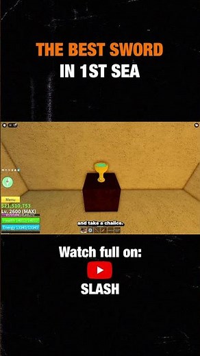 The Best Sword In First Sea Blox Fruits. How to get Saber and complete a secret puzzle fast guide