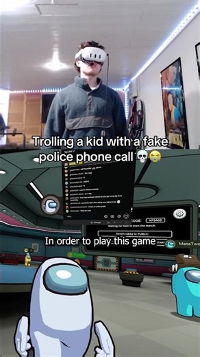 Soundboard Trolling in Among Us VR