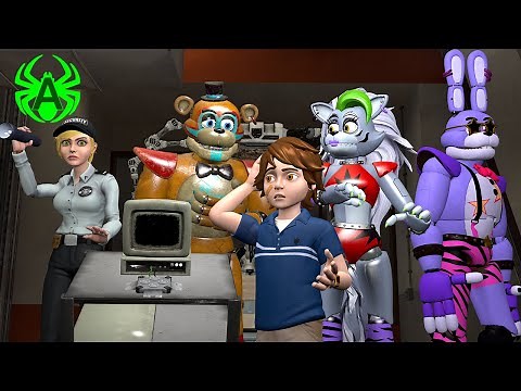Gregory repairs Freddy (Part 5) | FNAF Security Breach animation