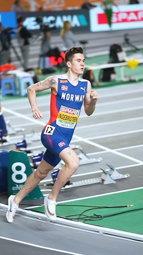 Back on track! 🔥 Jakob Ingebrigtsen races for the first time in 2024 at the Prefontaine Classic mile in Eugene today! 😤 | European Athletics