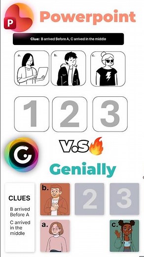 Drag & Drop: Powerpoint v.s Genially 🔥