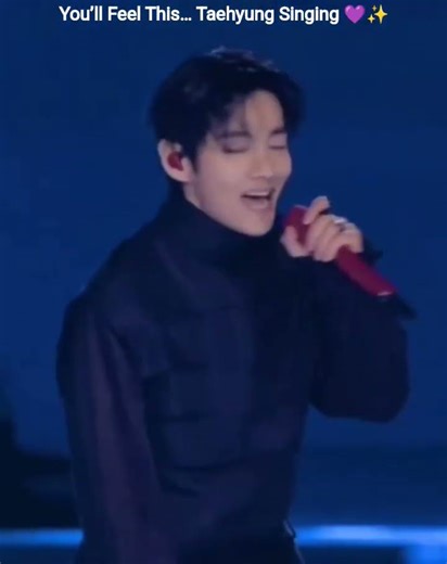 Every note he sings… feels like home 💜🐻#KimTaehyung#Taehyung#V #BTSV#BTS#TaehyungVoice #FeelTheMusic