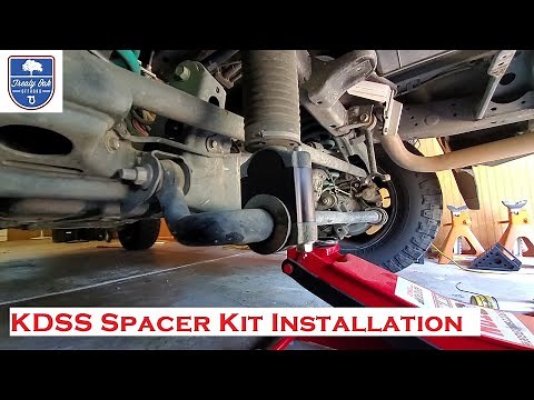 Installing Treaty Oak KDSS Spacers on a 5th Gen 4Runner and GX460